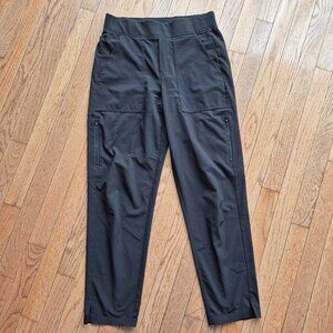 Athleta Brooklyn Mid Rise Ankle Utility Pant Black Size 2